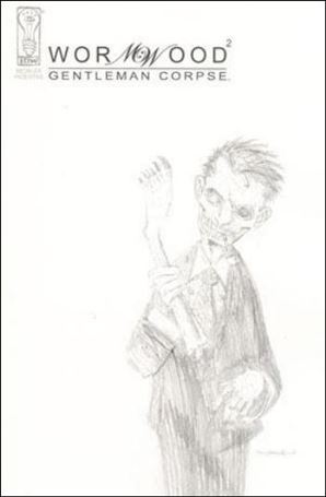 Wormwood: Gentleman Corpse issue 2-B Sketch Cover