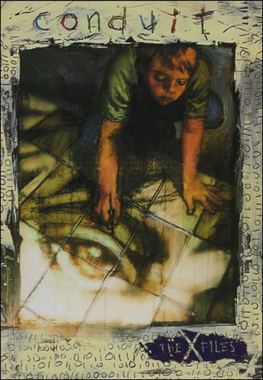 X-Files Video Cards (Promo) card V.3 Conduit 10-1-93