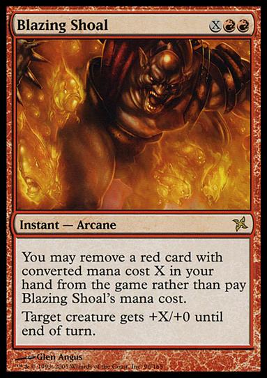 Magic the Gathering: Betrayers of Kamigawa (Base Set) card 96 Blazing Shoal