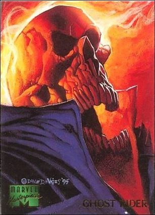 1995 Marvel Masterpieces (Base Set) card 37 Ghost Rider