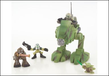 Star Wars: Galactic Heroes Cinema Scenes figure 18 Battle on Kashyyyk (Toys R Us Exclusive)