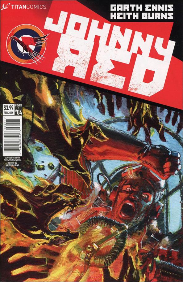 Johnny Red issue 4-B Keith Burns Cover