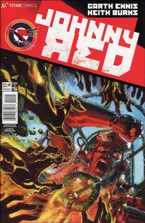 Johnny Red issue 4-B Keith Burns Cover