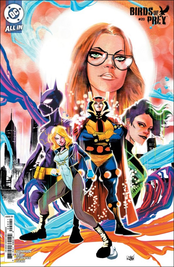 Birds of Prey (2023) issue 20-E Robbi Rodriguez 1:25 Cardstock Cover