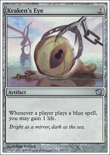 Magic the Gathering: 9th Edition (Base Set) card 302 Kraken's Eye