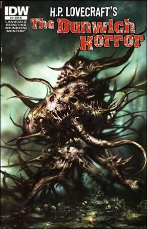 H.P. Lovecraft's The Dunwich Horror issue 4-B Nick Percival 1:10 Cover