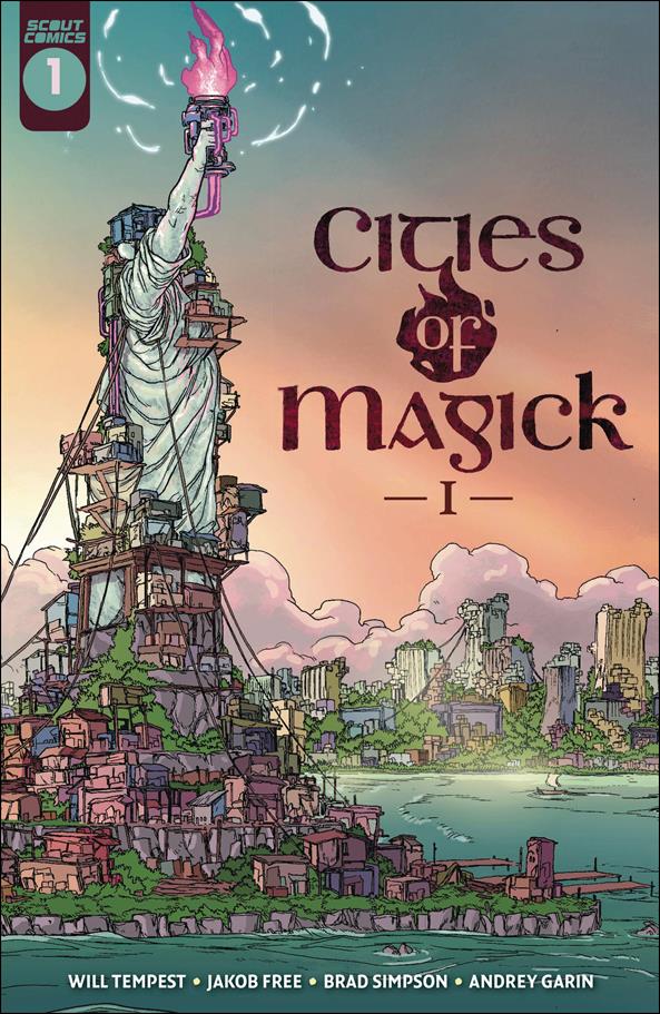 Cities of Magick issue 1 Will Tempest Cover