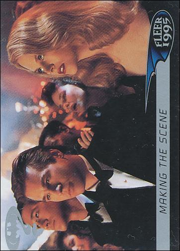 Batman Forever (Retail Base Set) card 88 Making the Scene
