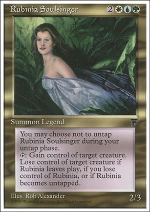 Magic the Gathering: Chronicles (Base Set) card 83 Rubinia Soulsinger