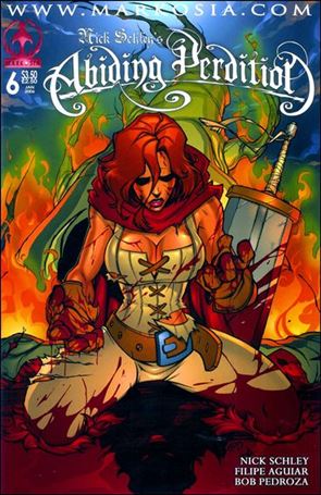 Nick Schley's Abiding Perdition issue 6-B Pedro Delgado Cover