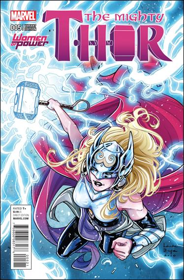 Mighty Thor (2016) issue 5-B Laura Braga Women of Power Cover