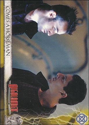 Complete Highlander (Base Set) card 105 Comes a Horseman