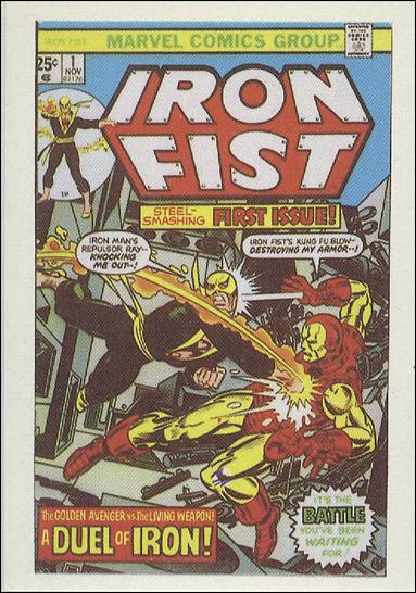 Marvel Super Heroes First Issue Covers (Base Set) card 37 Iron Fist