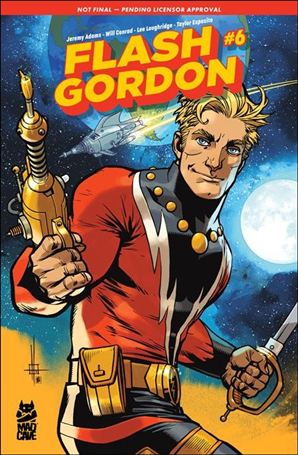 Flash Gordon (2024) issue 6-B Zach Howard Homeworld Cover