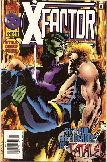 X-Factor (1986) issue 113-B Newsstand Edition / Price Variant