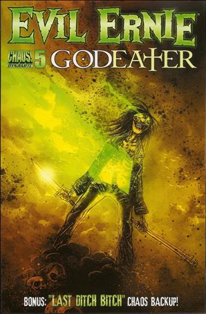 Evil Ernie: Godeater issue 5-B Ben Templesmith Cover