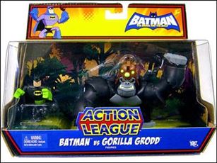 Batman: The Brave and the Bold - Action League (Deluxe Sets) figure 4 Batman vs Gorilla Grodd