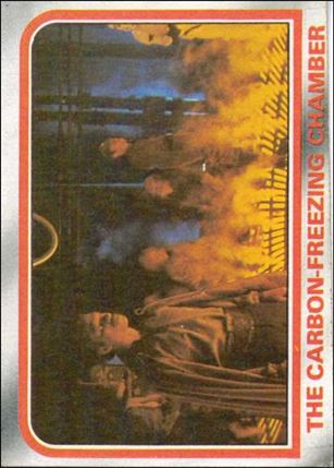 Star Wars: The Empire Strikes Back: Series 1 (Base Set) card 93 The Carbon-Freezing Chamber
