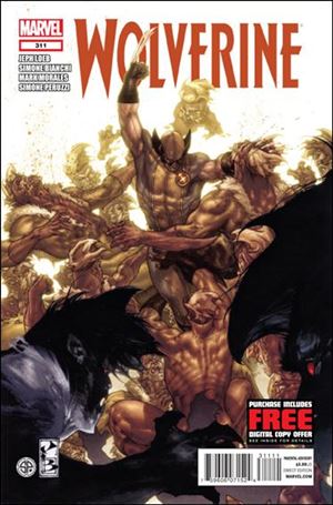 Wolverine (1988)  issue 311 Simone Bianchi Cover