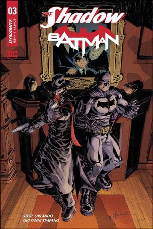 Shadow / Batman issue 3-E Giovanni Timpano Subscription Cover