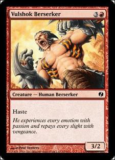 Magic the Gathering: Duel Decks: Venser vs. Koth (Base Set) card 53 Vulshok Berserker