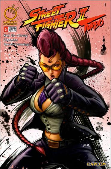 Street Fighter II Turbo issue 5-B Joe Ng Cover