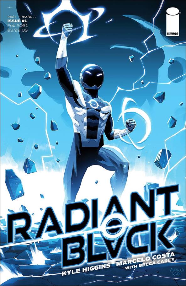 Radiant Black issue 1-D Marcello Costa 1:10 Cover
