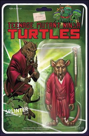 Teenage Mutant Ninja Turtles (2011) issue 55-D Robert Atkins Splinter Blindbox Comics Covr 1/1000