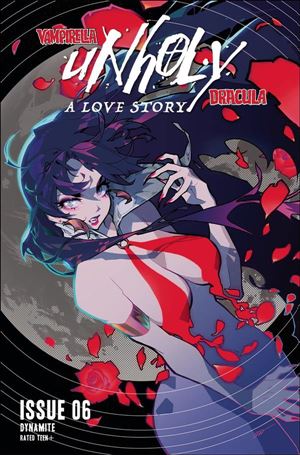 Vampirella/Dracula: Unholy issue 6-B Rose Besch Cover