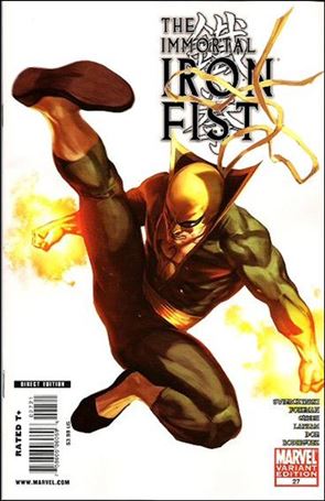Immortal Iron Fist issue 27-B Marko Djurdjevic 