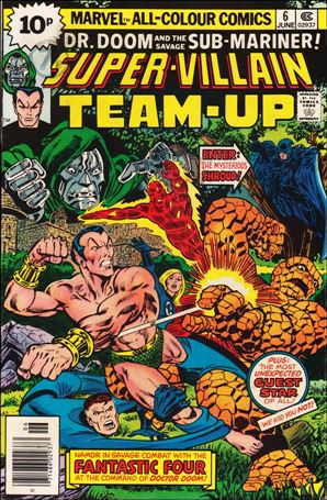 Super-Villain Team-Up issue 6-C UK Price Cover