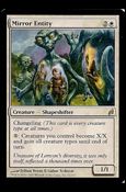 Magic the Gathering: Lorwyn (Base Set) card 31 Mirror Entity