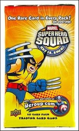 Super Hero Squad card 2-B Sealed Pack  - Wolverine