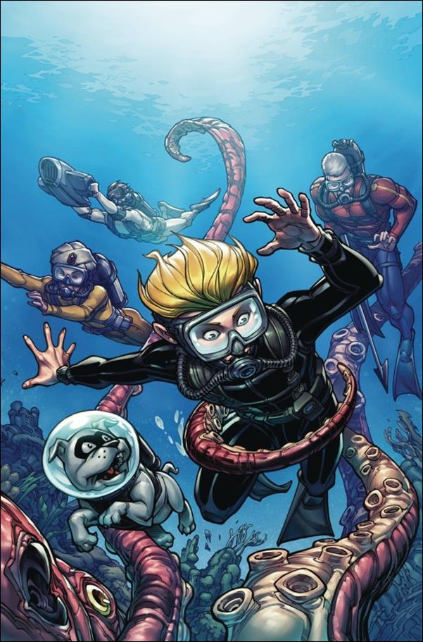 Jonny Quest (2024) issue 3-E Chad Hardin Virgin Cardstock Cover