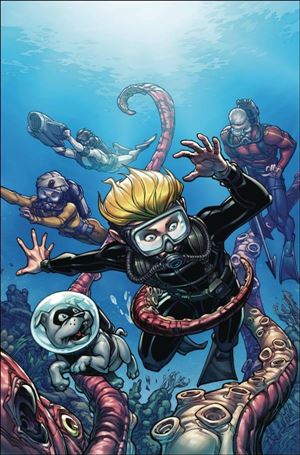 Jonny Quest (2024) issue 3-E Chad Hardin Virgin Cardstock Cover