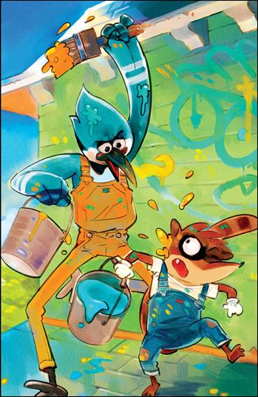 Regular Show issue 3-D Rachel Saunders 1:25 Virgin Cover
