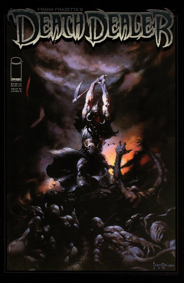 Frank Frazetta's Death Dealer (2007) issue 2 Frank Frazetta Cover