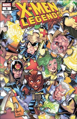X-Men Legends (2021) issue 5-B Todd Nauck Puzzle Pieces Cover