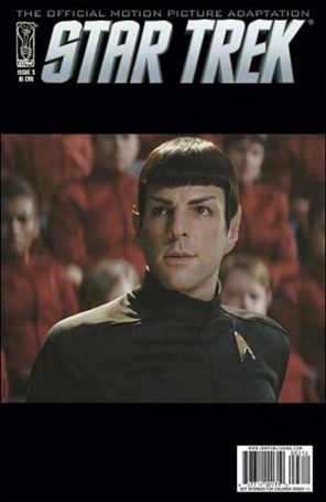Star Trek Movie Adaptation issue 3-B 1:10 Photo Cover