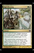 Magic the Gathering: Duel Decks: Knights vs. Dragons (Base Set) card 30 Sigil Blessing