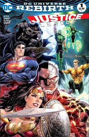 Justice League (2016) issue 1-K Tyler Kirkham Dynamic Forces Standard Cover