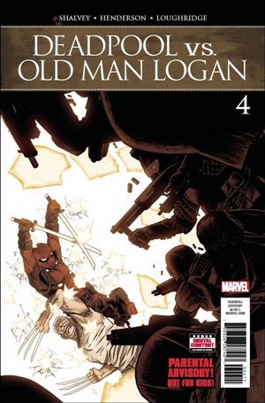 Deadpool Vs. Old Man Logan issue 4 Declan Shalvey Cover