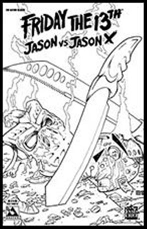 Friday the 13th: Jason vs Jason X issue 2-D Nanosteel Cover