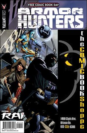 Valiant FCBD 2014 Armor Hunters Special issue nn-BL The Comic Book Shoppe (Nepean) Cover
