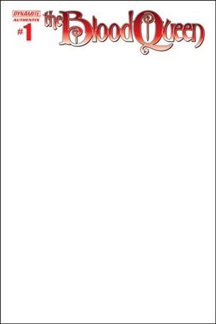 Blood Queen issue 1-E Authentix Blank Cover