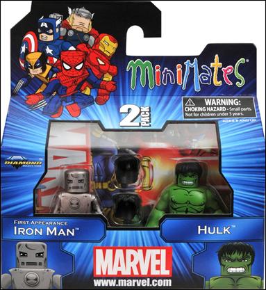 Marvel Minimates figure 118 First Appearance Iron Man and Hulk