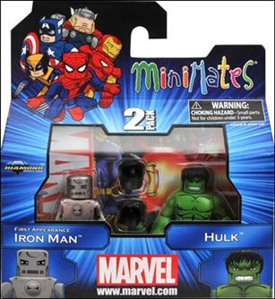 Marvel Minimates figure 118 First Appearance Iron Man and Hulk