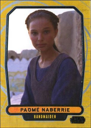 Star Wars Galactic Files (Base Set) card 4 Padme Naberrie Handmaiden