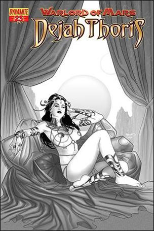 Warlord of Mars issue 23-H Paul Renaud B&W 