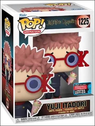 POP! Animation figure 1225 Yuji Itadori (2022 Fall Convention)